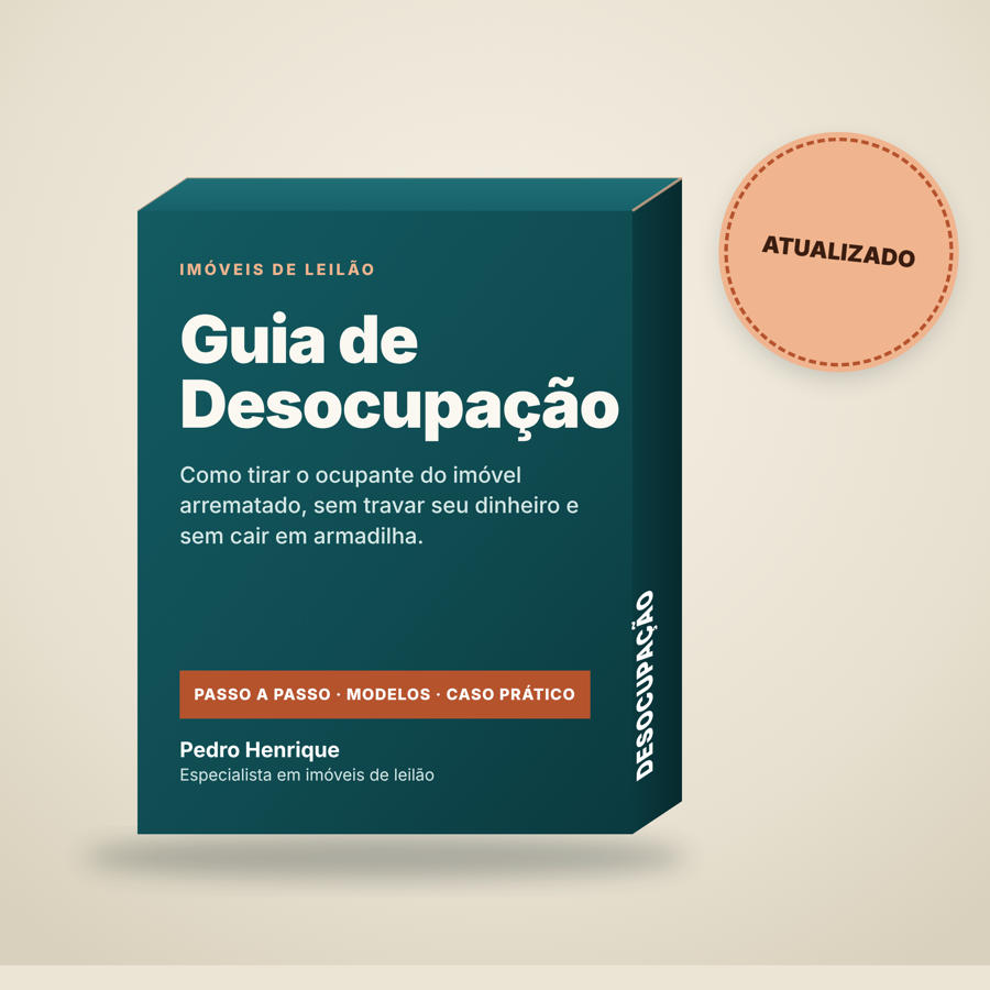 Box do Guia de Desocupação de Imóvel de Leilão